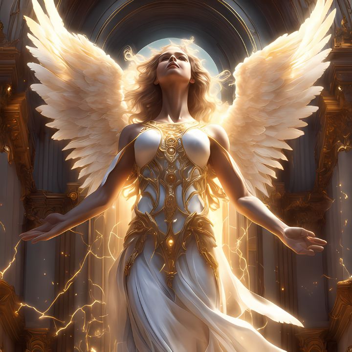 Beautiful Angel - MespensDigital - Digital Art, Religion, Philosophy ...