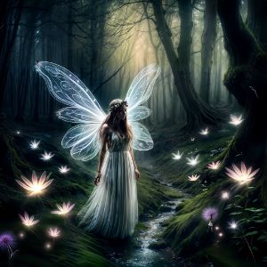 Beautiful Faerie Girl - MespensDigital - Digital Art, Fantasy ...