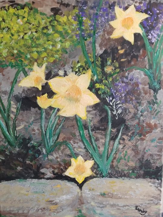Daffodils - Rtwork by Robin