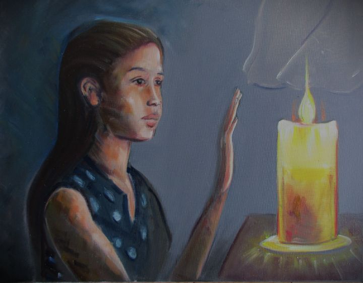Asia and candle - Art By Cyril