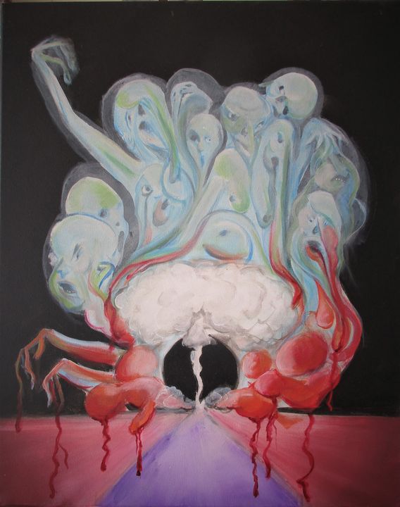 Nuclear Warheads - Art By Cyril - Paintings & Prints 