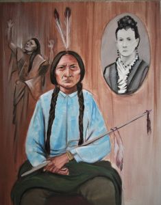 Sitting  Bull  and Caroline Weldone