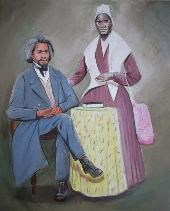 F.Douglass and S.Truth - Art By Cyril