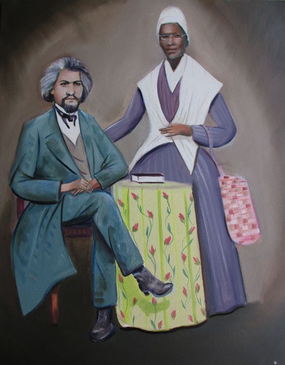 Frederick Douglass and Truth - Art By Cyril