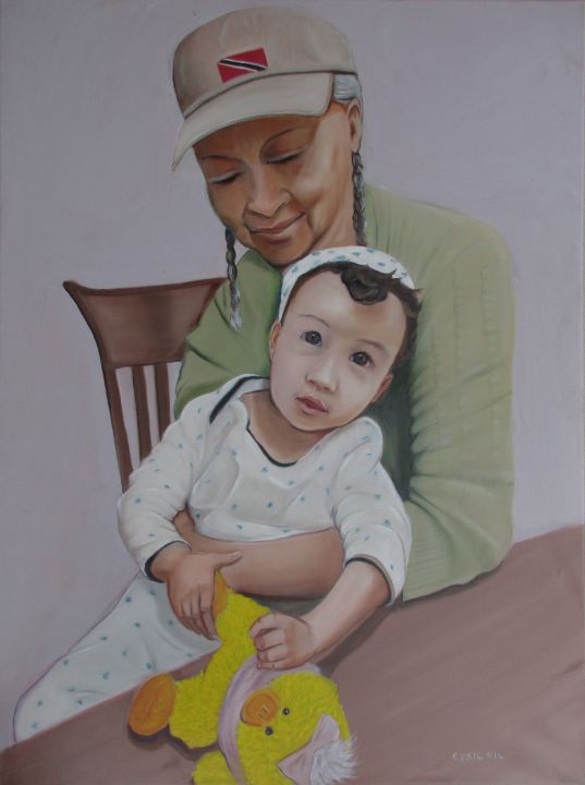 Abuela Rezende and Jude - Art By Cyril