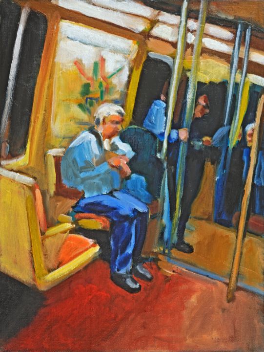 METRO 7 - Gail Vogels - Paintings & Prints, People & Figures, Other ...