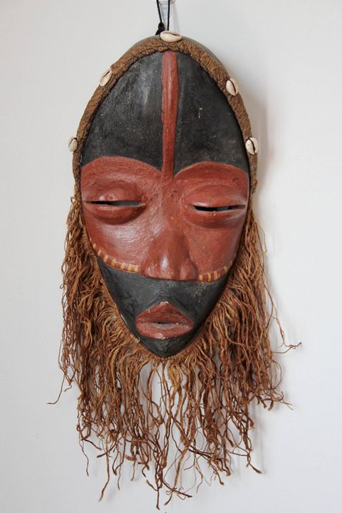 African Face Mask Sculpture - New York Art Scout