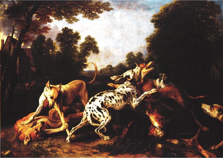 Junkyard Dogs Maxxy_Art Paintings & Prints, Animals, Birds, & Fish