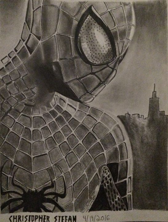 The Amazing Spiderman - Christopher Stefan's Art Gallery - Drawings ...