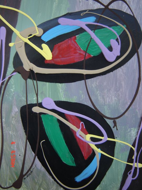 abstract painting - azad Art