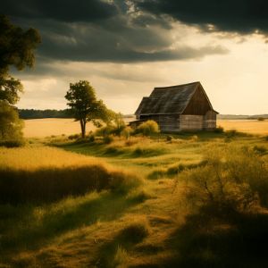 Barn in the countryside - Neitangraph