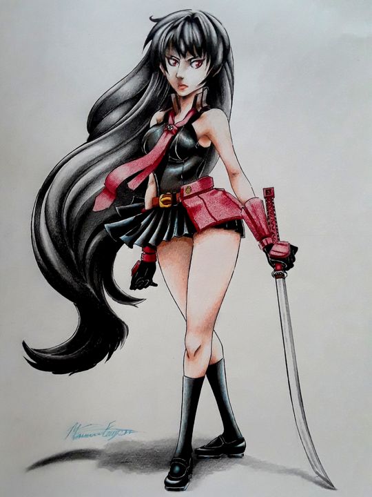 Anime - Drawing - Drawings & Illustration, People & Figures, Animation,  Anime, & Comics, Anime - ArtPal