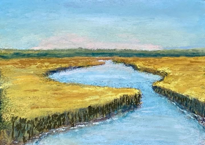 Evening on the Marsh - Howard Keith Clark