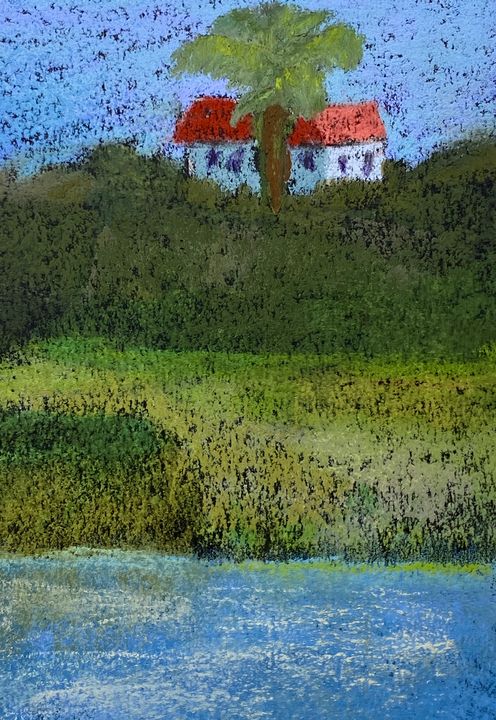 Back Bay Palm Tree - Howard Keith Clark