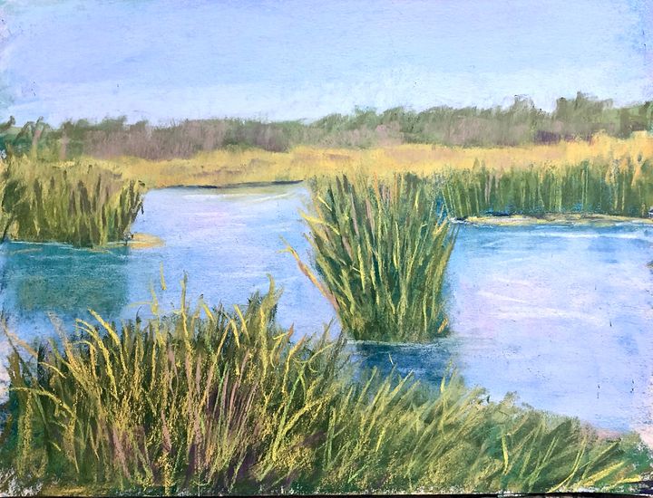 Study of a Marsh - Howard Keith Clark
