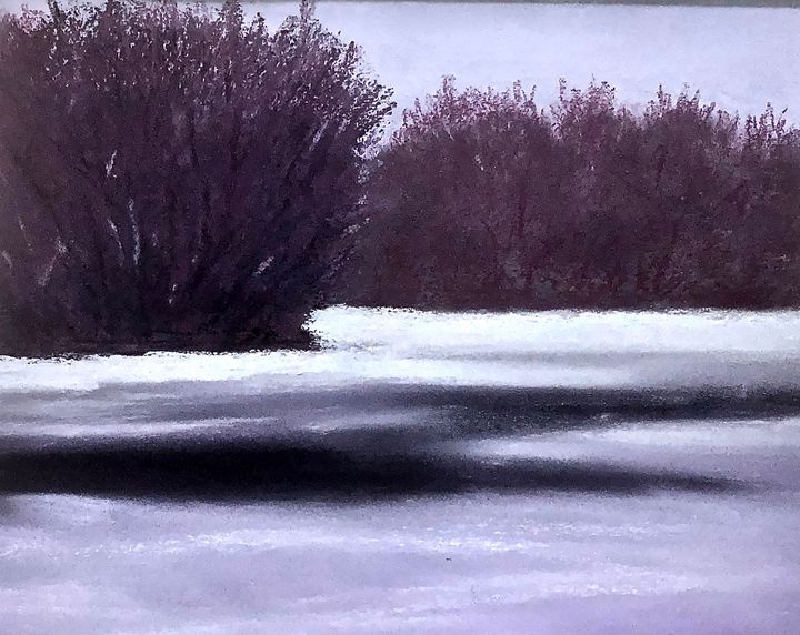 Frozen Lake - Howard Keith Clark