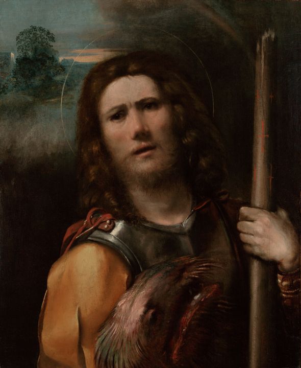 Leonardo da Vinci, Saint John the Baptist (1513-1515)