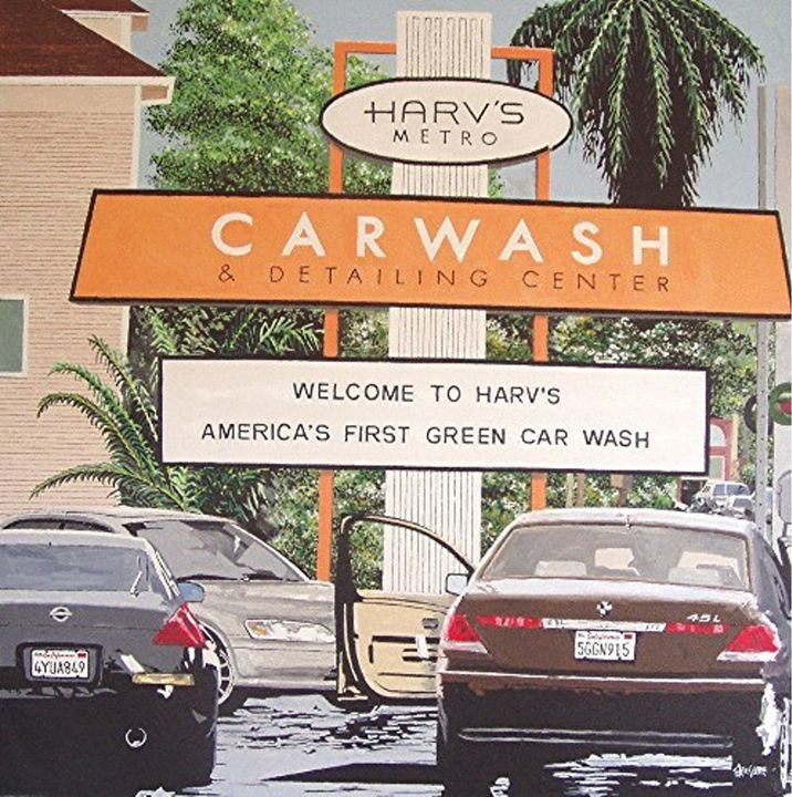 harv-s-car-wash-sacramento-paul-guyer-paintings-prints