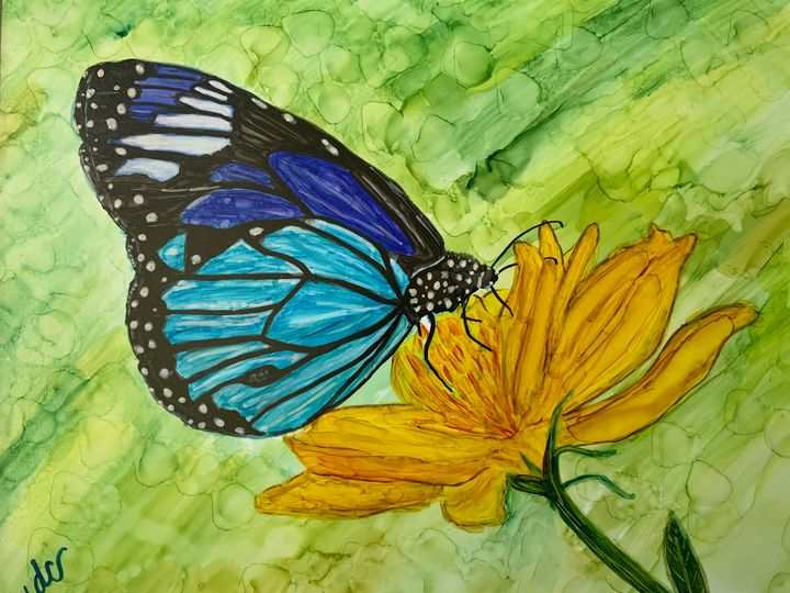 Springtime: Butterfly - DcCreations64 - Paintings & Prints, Landscapes ...