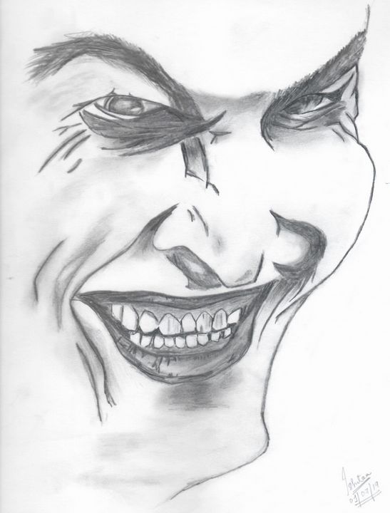 Free Png Download Joker Smile Why So Serious Png Images - Sketch - Free  Transparent PNG Clipart Images Download