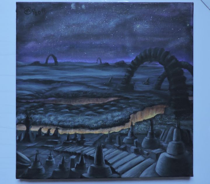 Sailor Yuggoth ''Yuggoth'' - M-Art.In - Paintings & Prints, Fantasy & Mythology, Space ...