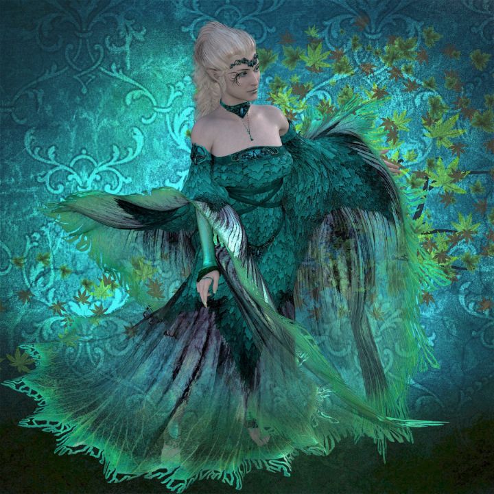 Fancy Flair Grace Fine Art Digital Art Fantasy And Mythology Fantasy Men And Women Females 1198