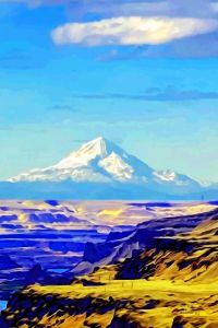 Westward View Across the Gorge - ArcheanArt