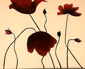 Bloody petals