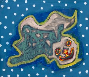 Dot Blob Blue - Cint Clare