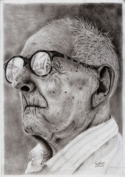 Evil old man face cartoon hand drawn image. Original colorful artwork,  comic childish style drawing. Stock Vector | Adobe Stock