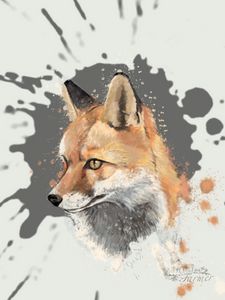 Buy Fox, Animals, Birds, & Fish, Digital Art at ArtPal