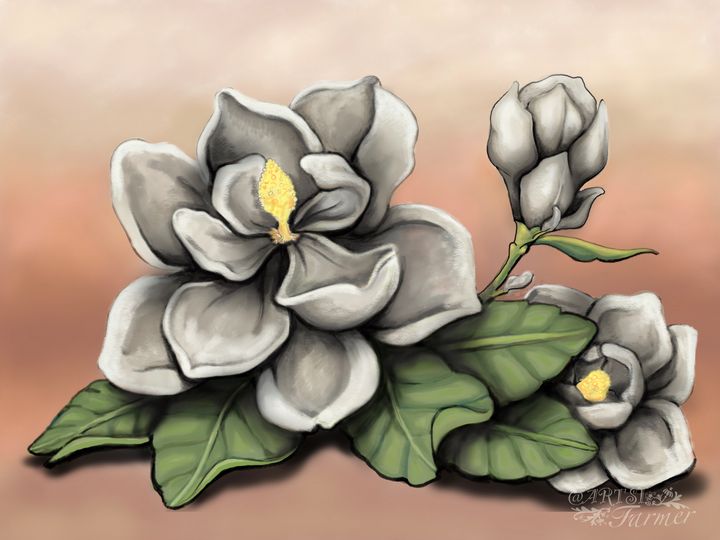 Magnolia #1 - The Artsi Farmer