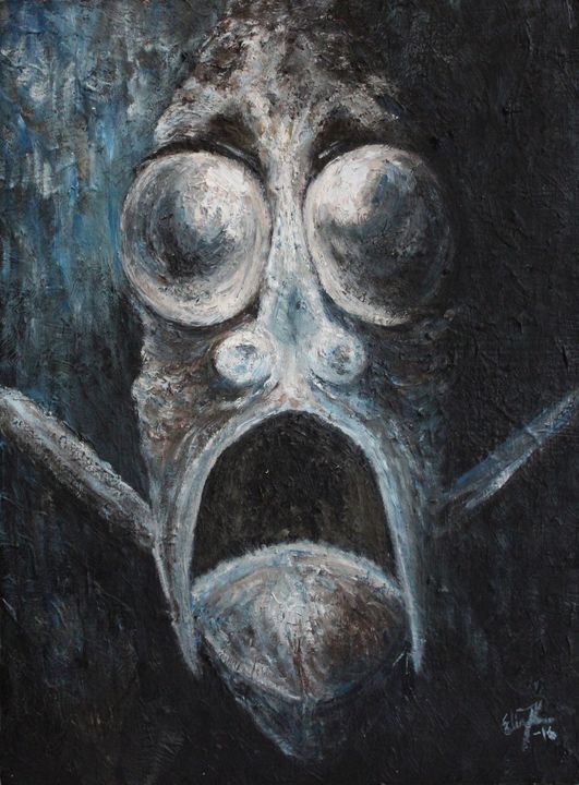 Hatchetfish - Elin Johnsen Art