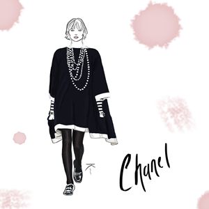 Chanel Runway Illustration