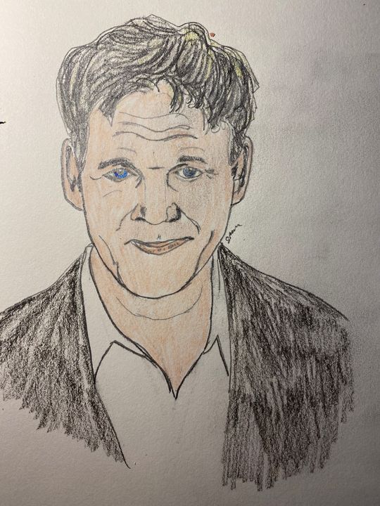 Gordon Ramsey - Artcreationsathome - Drawings & Illustration ...