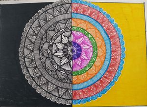 Colourful Mandala Art