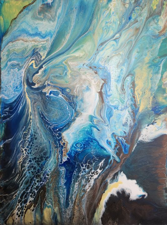 Sovereign - Creative Mystic Art by Jean - Paintings & Prints, Abstract ...