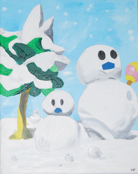 Snow - YuePing's Paintings