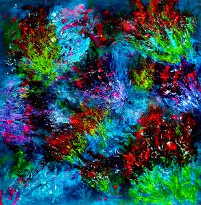 Fireworks - Tina Mitchell Art