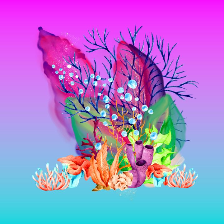 Coral Cove - Tina Mitchell Art