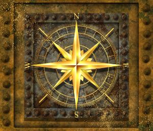 Steampunk Compass