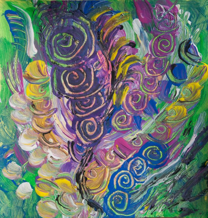 twisting nature abstract art - BBS Art - Paintings & Prints