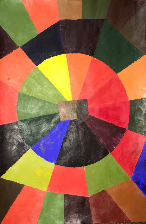 Jenetta Color Color wheel - Jenetta shanice jeje - Paintings & Prints, Childrens Art ...