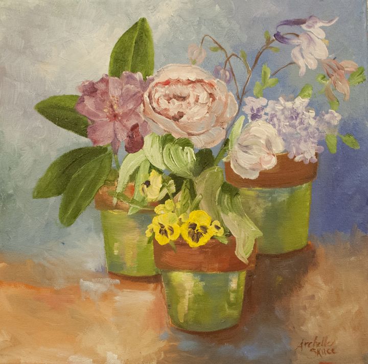 A Floral Study - Skuce Paintings