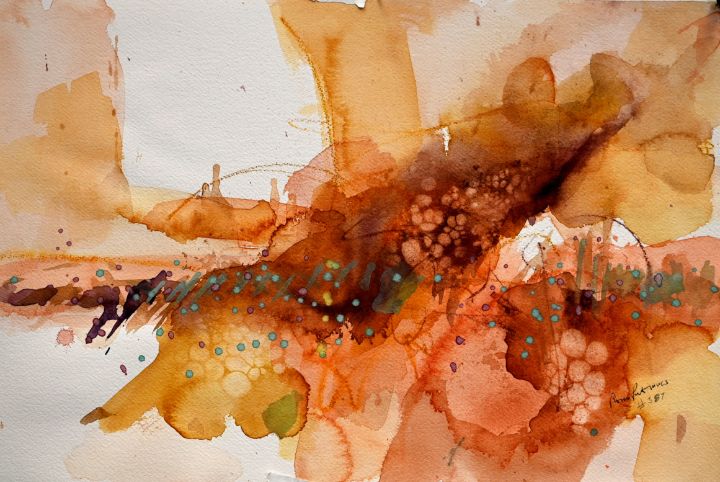 #387 - Rocco Pisto Paintings - Paintings & Prints, Abstract, Organic ...