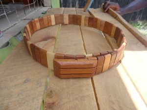 Wooden Men's Belt - Maasai Crafts Gallery