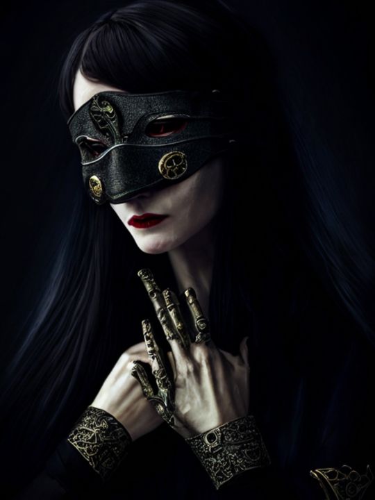 Witch in Mask - Creative Volki