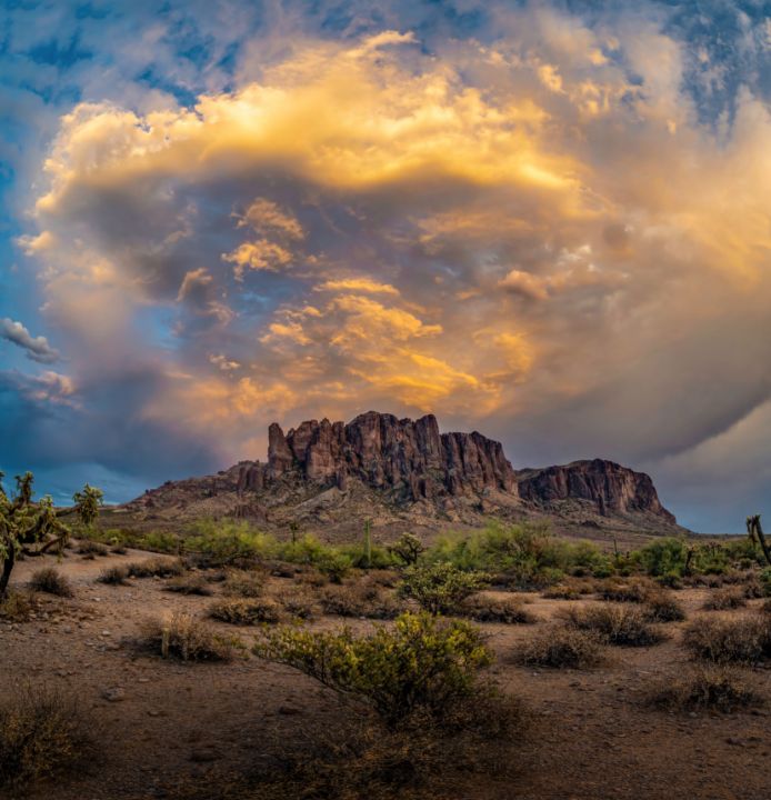 The Superstition Mountains - Alolkoy Photography