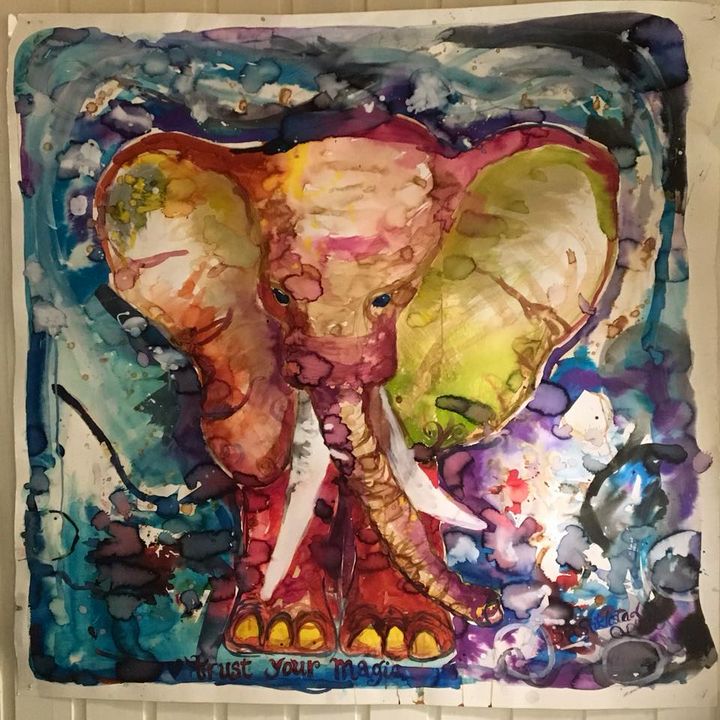 TRUST YOUR MAGIC SÏRÏ Paintings & Prints, Animals, Birds, & Fish