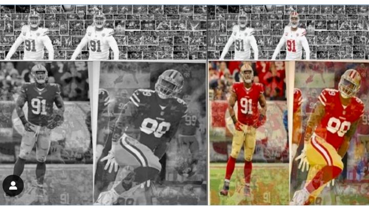 Patrick Willis 49ers Art Print by Joe Hamilton - Fine Art America